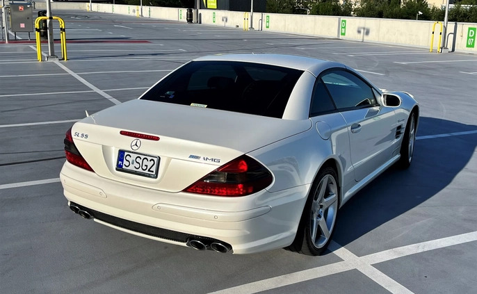 Mercedes-Benz SL cena 206999 przebieg: 69980, rok produkcji 2005 z Katowice małe 497